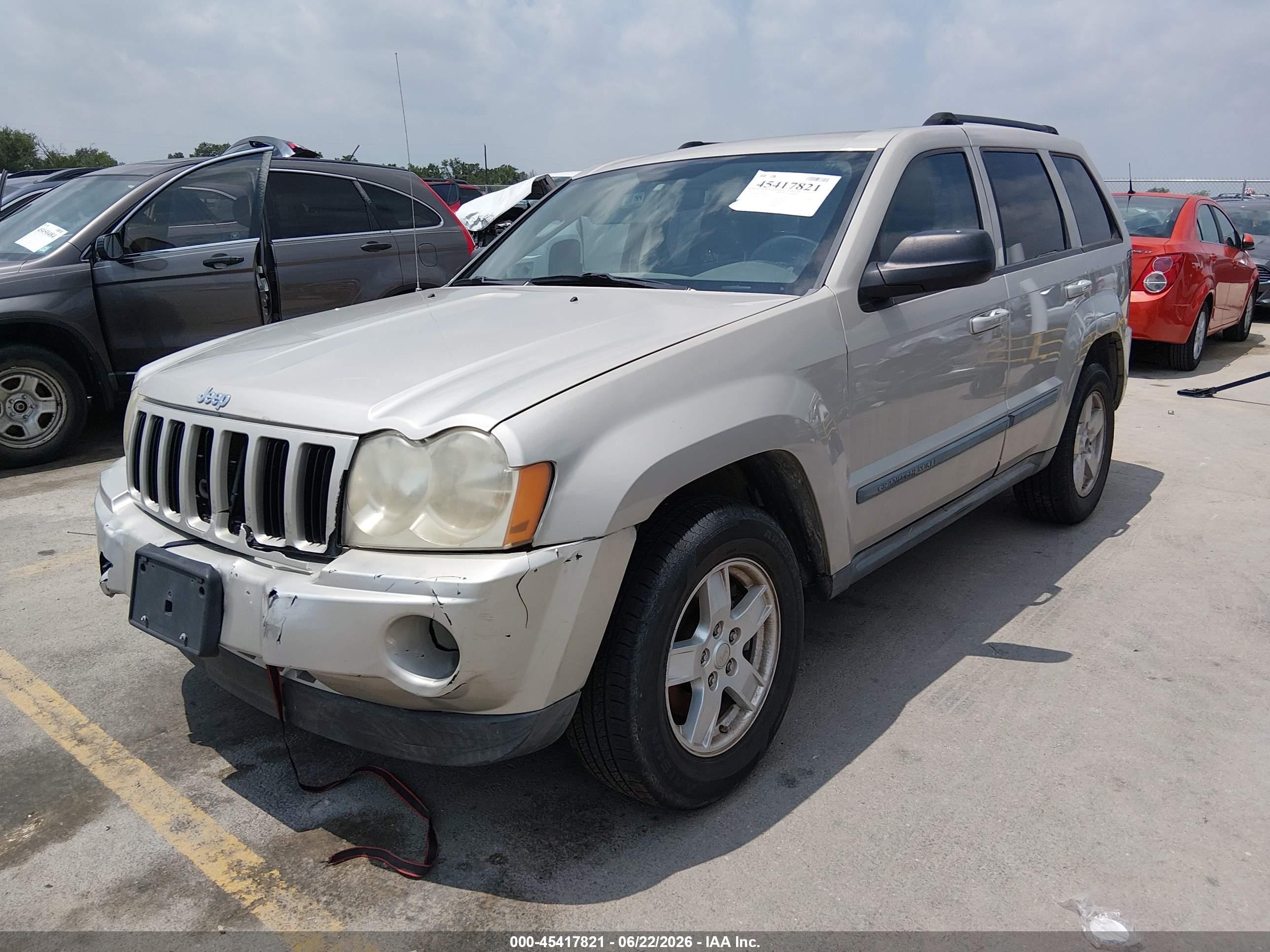 2007 Jeep Grand Cherokee Laredo Tan vin: 1J8GS48K97C507048