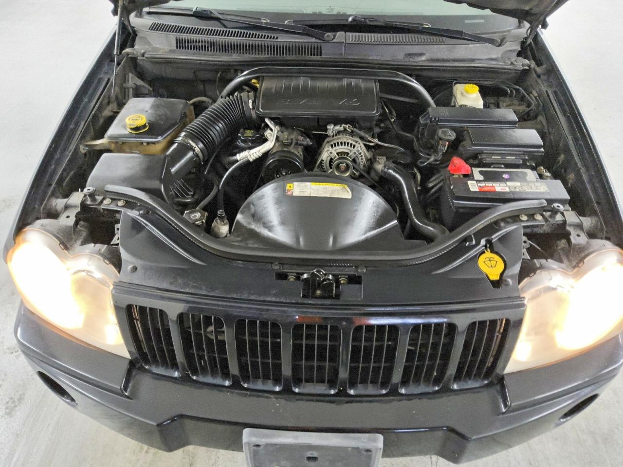 2007 Jeep Grand Cherokee Черный vin: 1J8GS48K97C657693