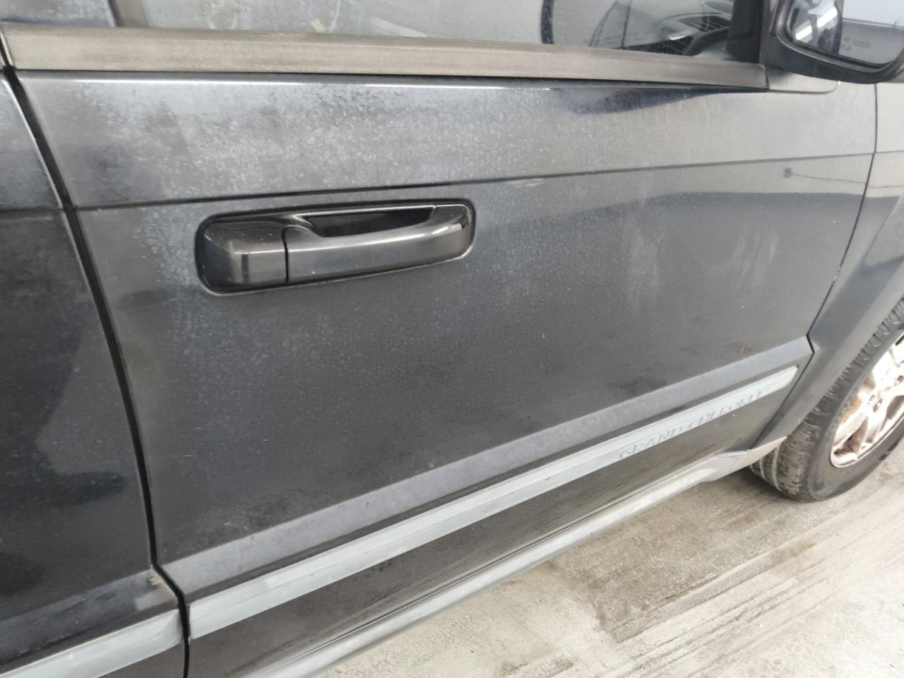 2007 Jeep Grand Cherokee Черный vin: 1J8GS48K97C657693 Damage: Right Front Door, Previous Repair, Substandard Repair