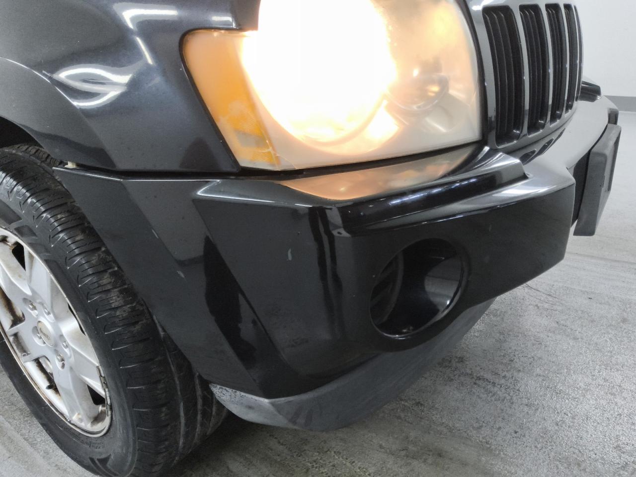 2007 Jeep Grand Cherokee Черный vin: 1J8GS48K97C657693 Damage: Front Bumper, Dent(S) W/ Paint Dmg, 3 To 4 Inches