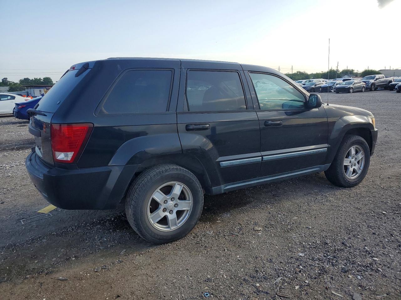 2007 Jeep Grand Cherokee Laredo/columbia/freedom Black vin: 1J8GS48K97C689656