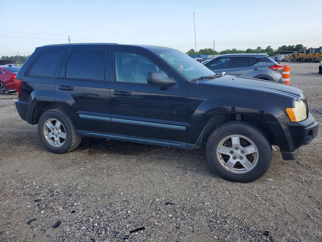 2007 Jeep Grand Cherokee Laredo/columbia/freedom Black vin: 1J8GS48K97C689656