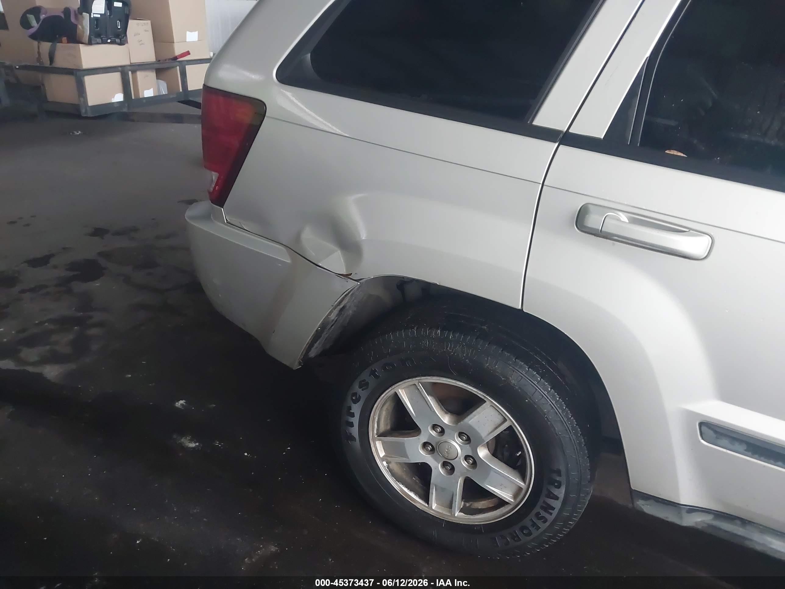 2007 Jeep Grand Cherokee Laredo Tan vin: 1J8GS48KX7C572863