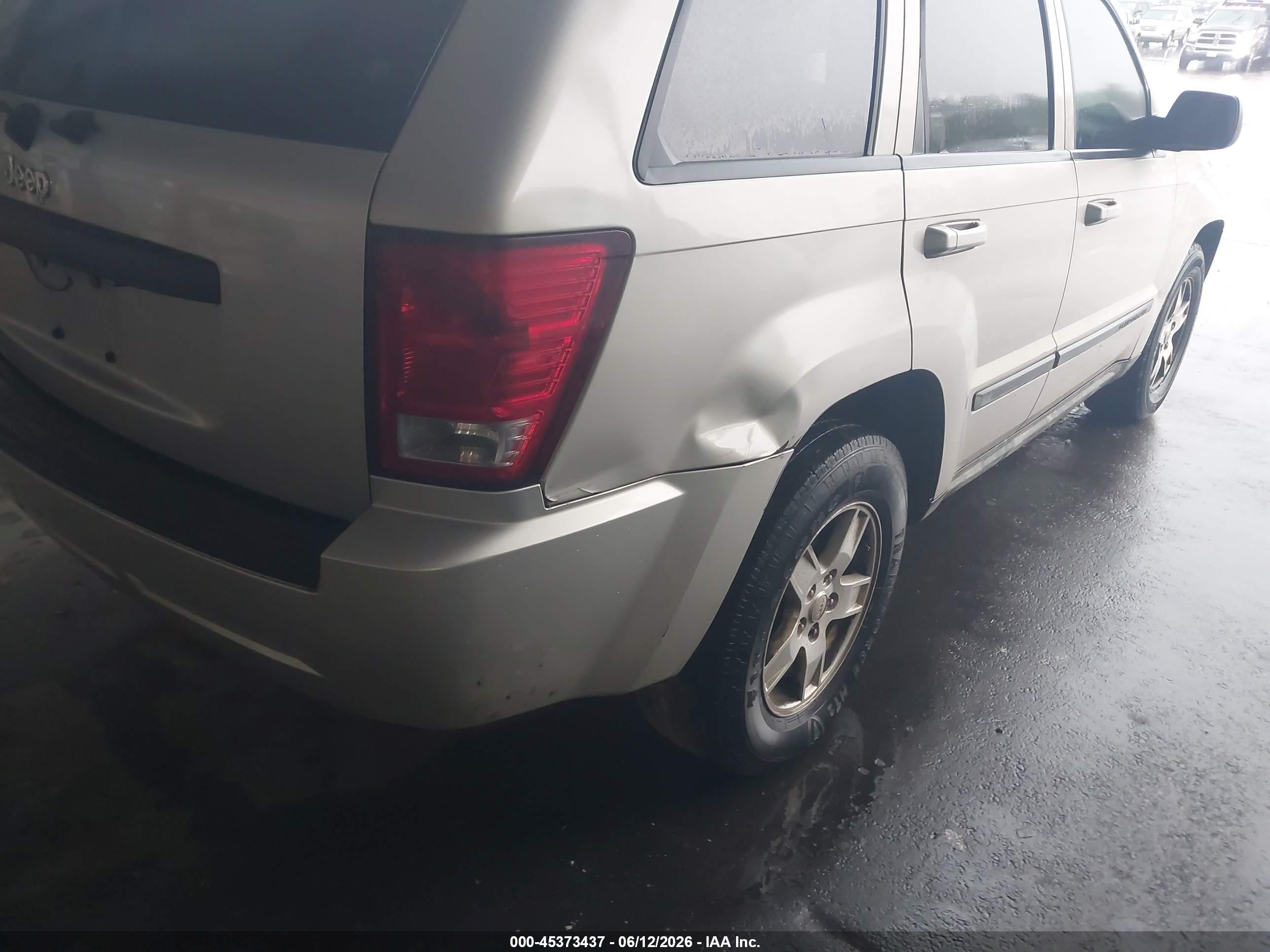 2007 Jeep Grand Cherokee Laredo Tan vin: 1J8GS48KX7C572863