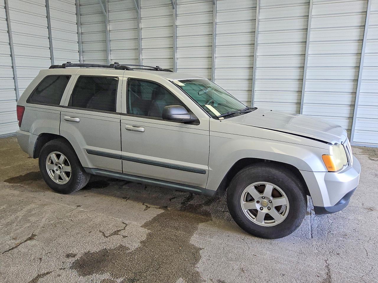 2009 Jeep Grand Cherokee Laredo Silver vin: 1J8GS48KX9C521110