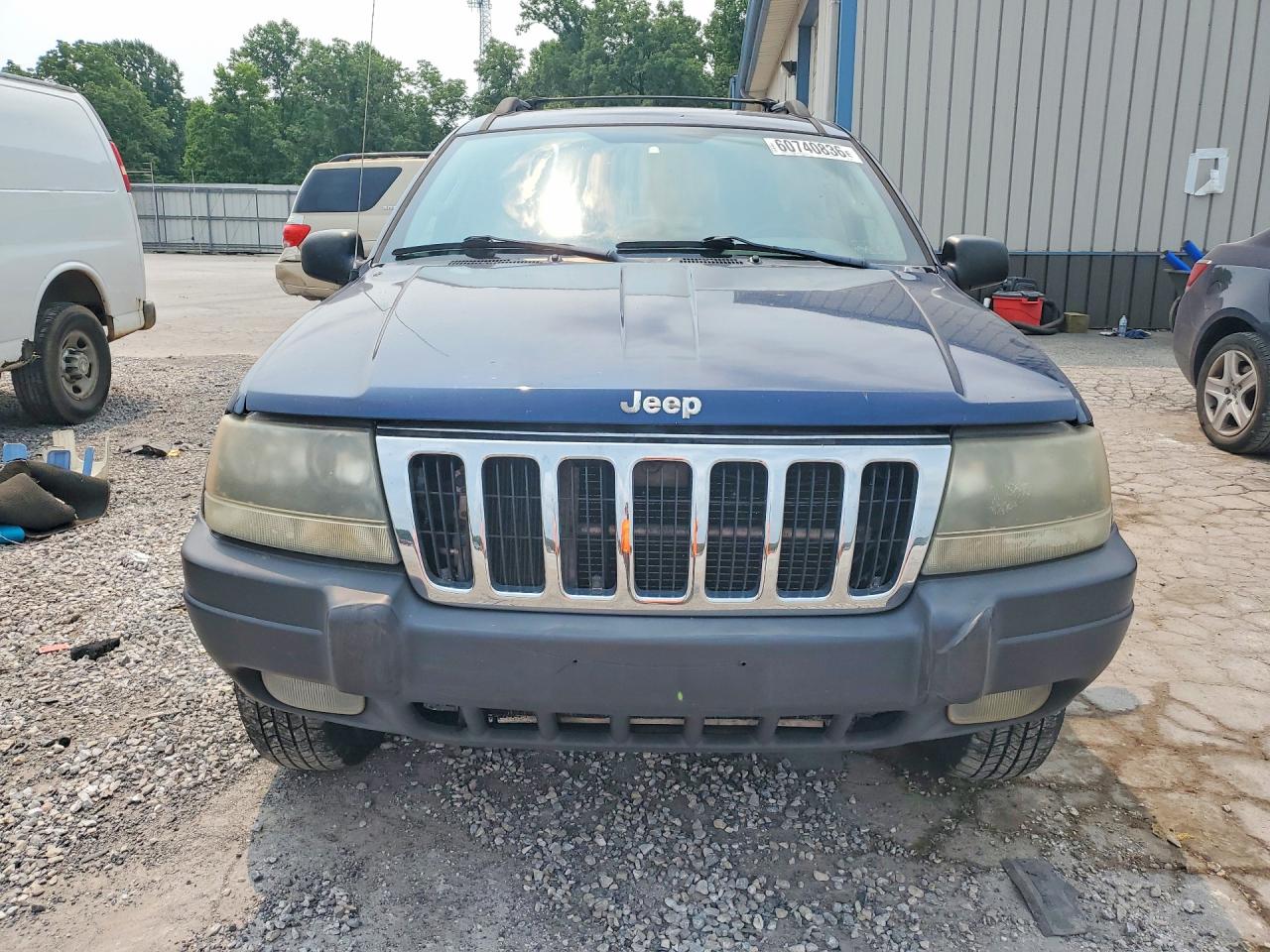2003 Jeep Grand Cherokee Laredo Blue vin: 1J8GW48N23C554267