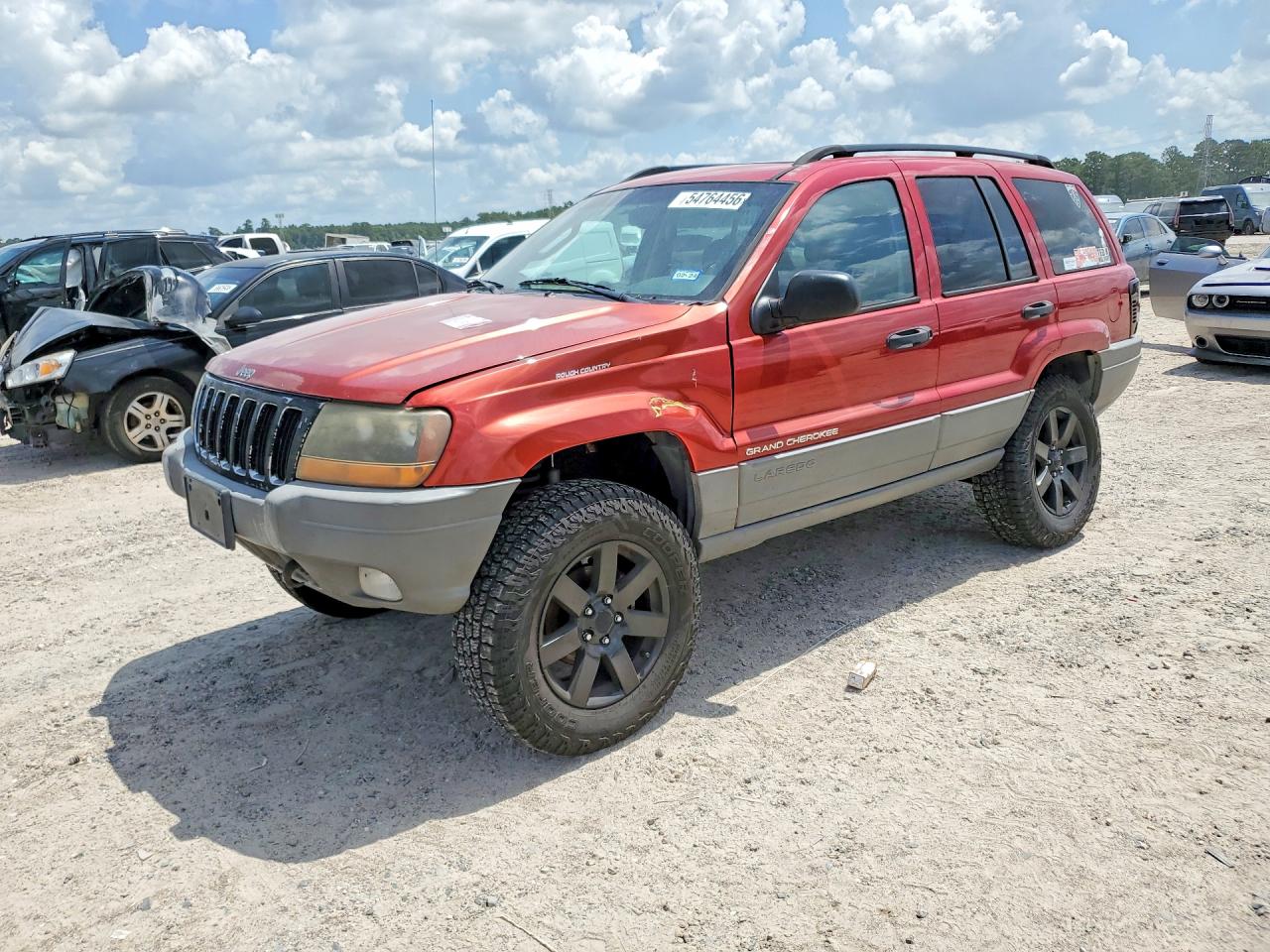 2002 Jeep Grand Cherokee Laredo Red vin: 1J8GW48S72C329587