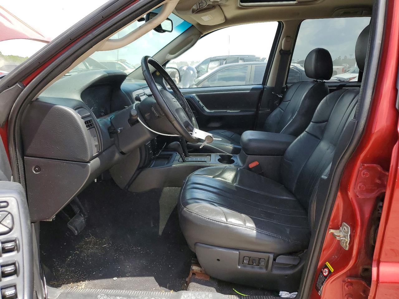 2002 Jeep Grand Cherokee Laredo Red vin: 1J8GW48S72C329587