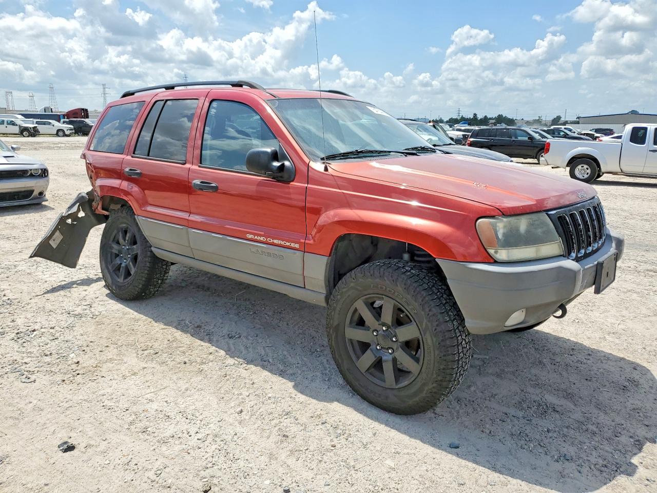 2002 Jeep Grand Cherokee Laredo Red vin: 1J8GW48S72C329587