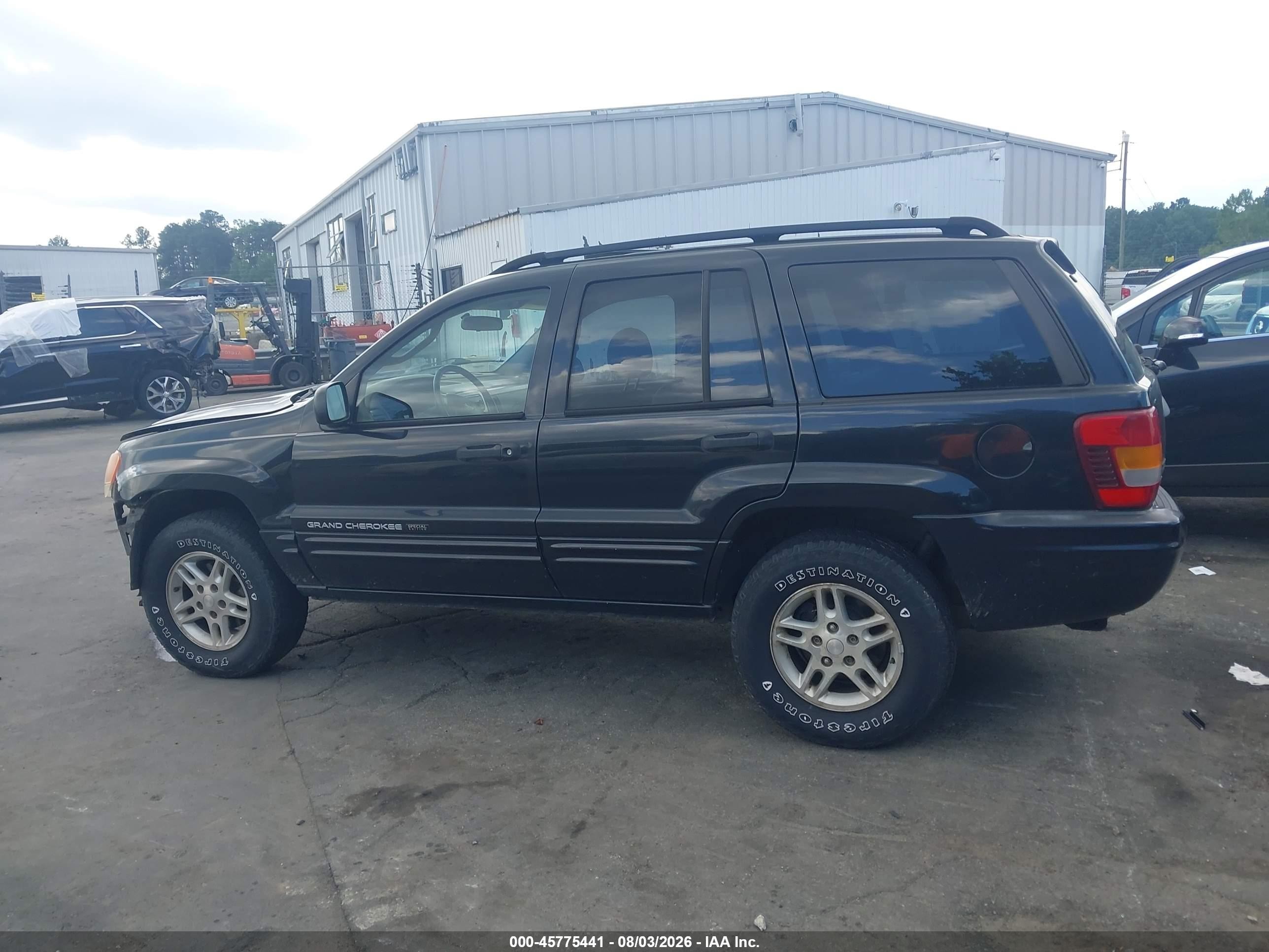 2004 Jeep Grand Cherokee Laredo Blue vin: 1J8GW48S74C248480