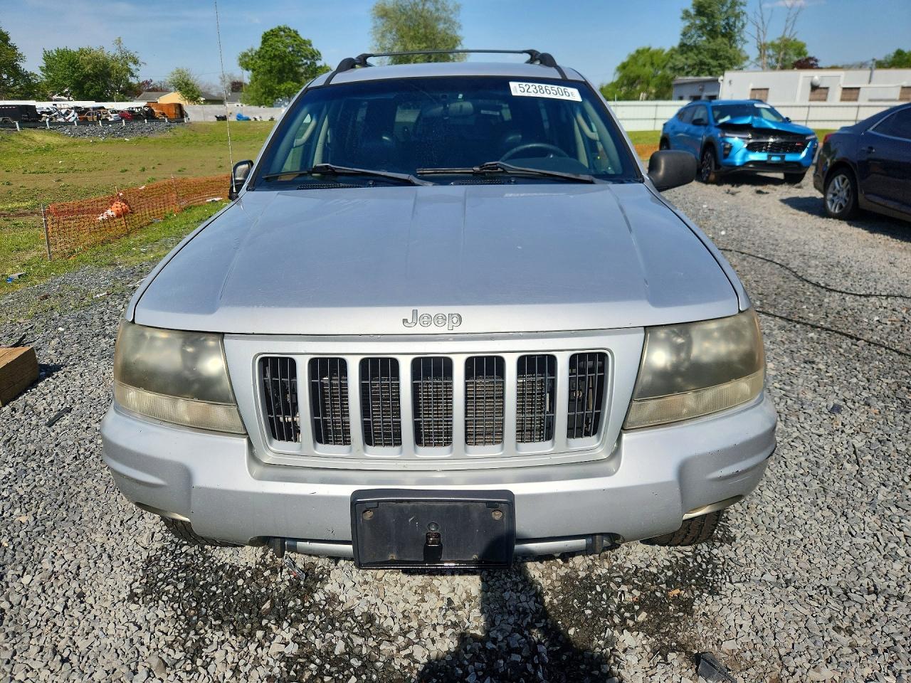 2004 Jeep Grand Cherokee Laredo Silver vin: 1J8GW48S94C332896