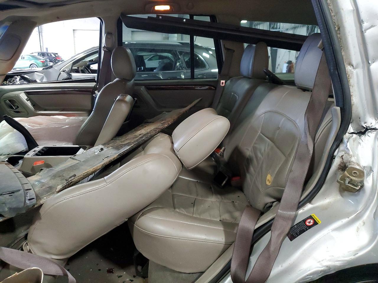2003 Jeep Grand Cherokee Limited Silver vin: 1J8GW58N13C524635