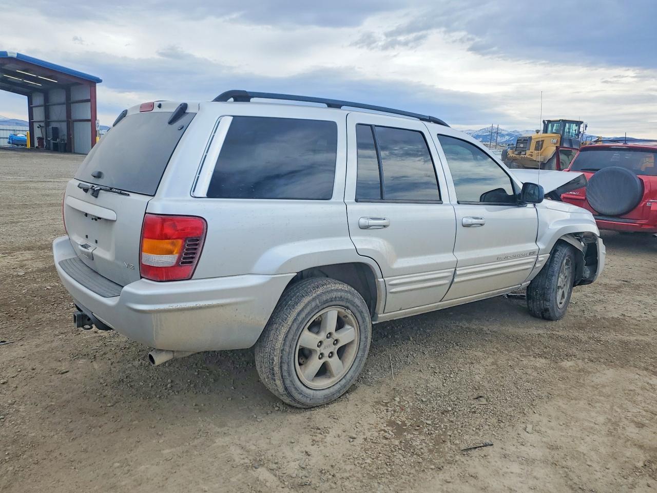 2004 Jeep Grand Cherokee Limited Серебряный vin: 1J8GW58N24C379171