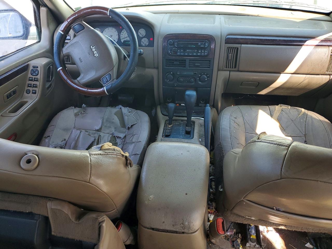 2002 Jeep Grand Cherokee Limited White vin: 1J8GW58N52C205978
