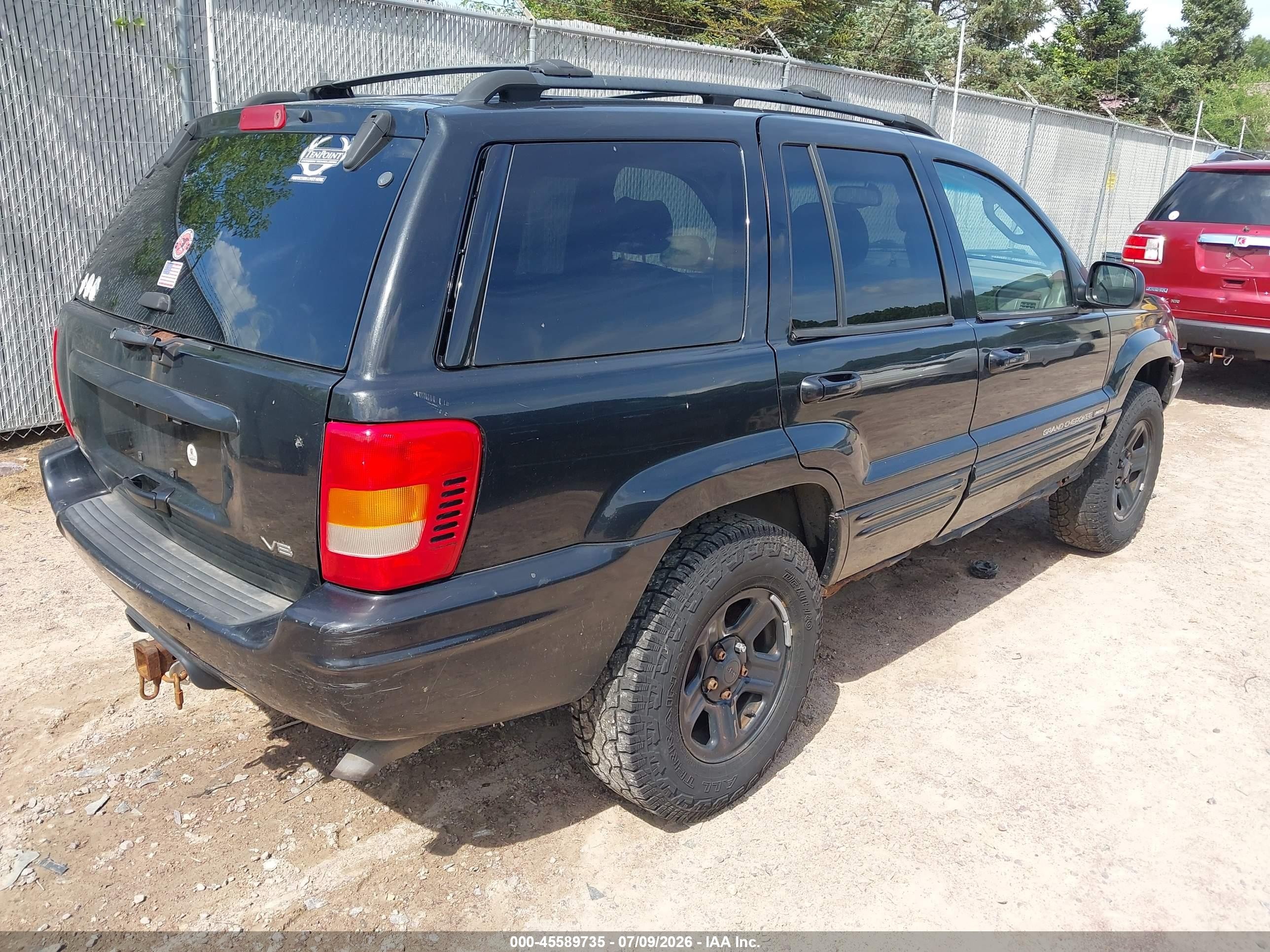 2004 Jeep Grand Cherokee Limited Gray vin: 1J8GW58N64C387113