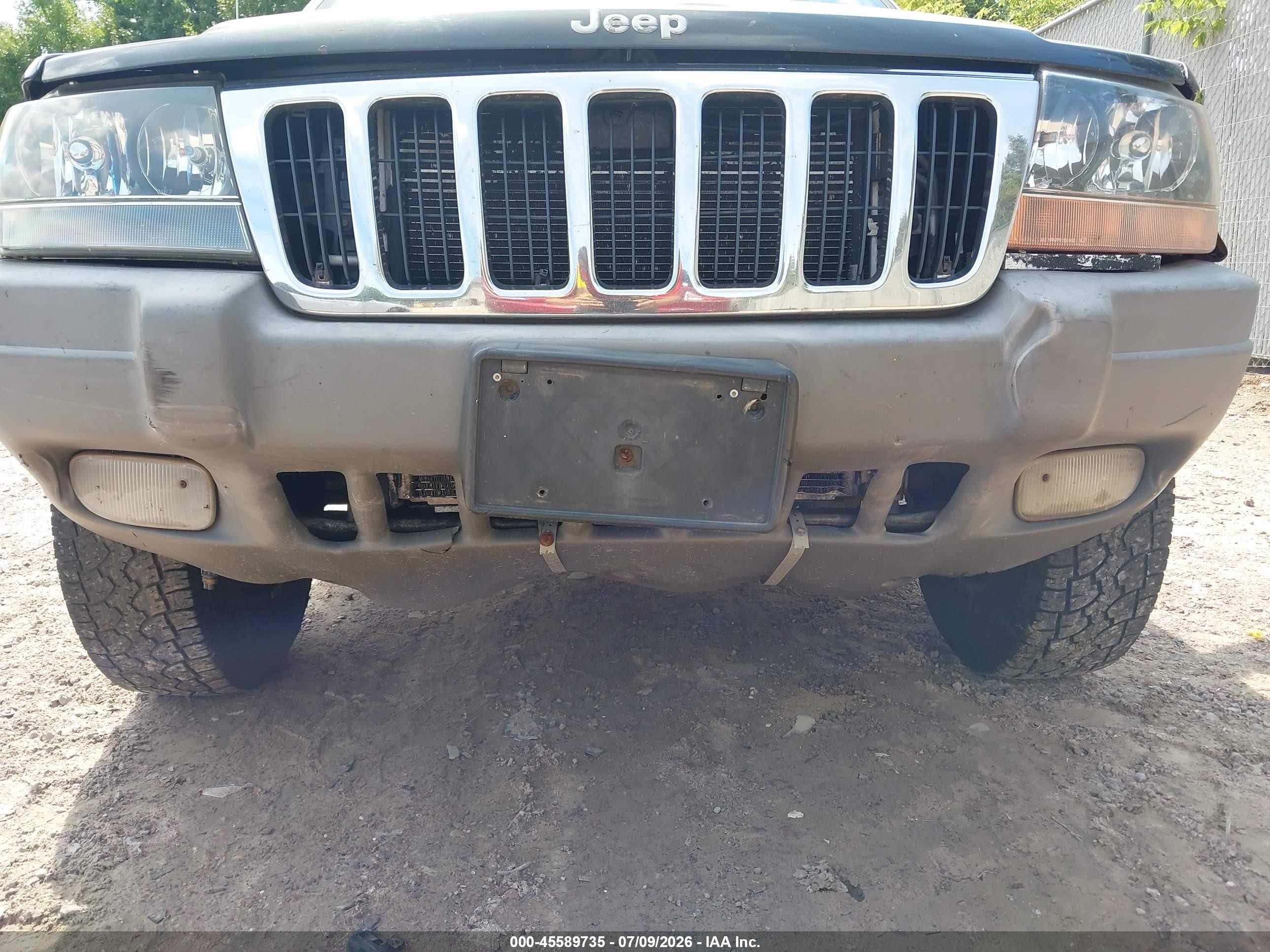 2004 Jeep Grand Cherokee Limited Gray vin: 1J8GW58N64C387113