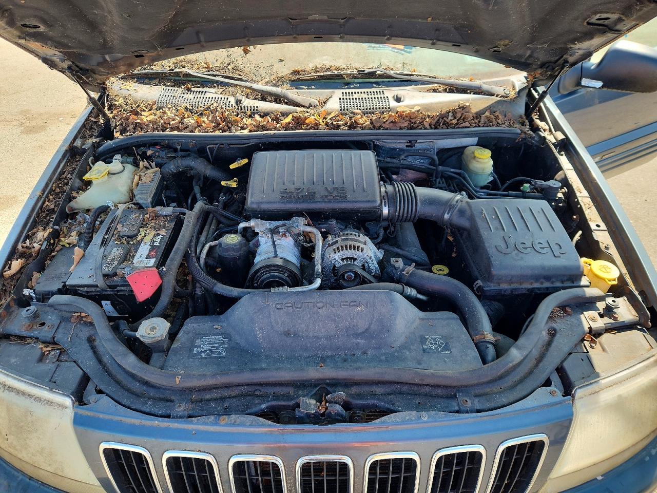 2002 Jeep Grand Cherokee Limited Blue vin: 1J8GW58NX2C225336