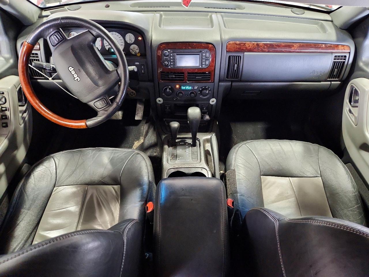 2004 Jeep Grand Cherokee Overland Burgundy vin: 1J8GW68J44C170792