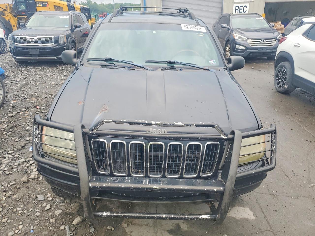 2003 Jeep Grand Cherokee Overland Black vin: 1J8GW68J53C555955
