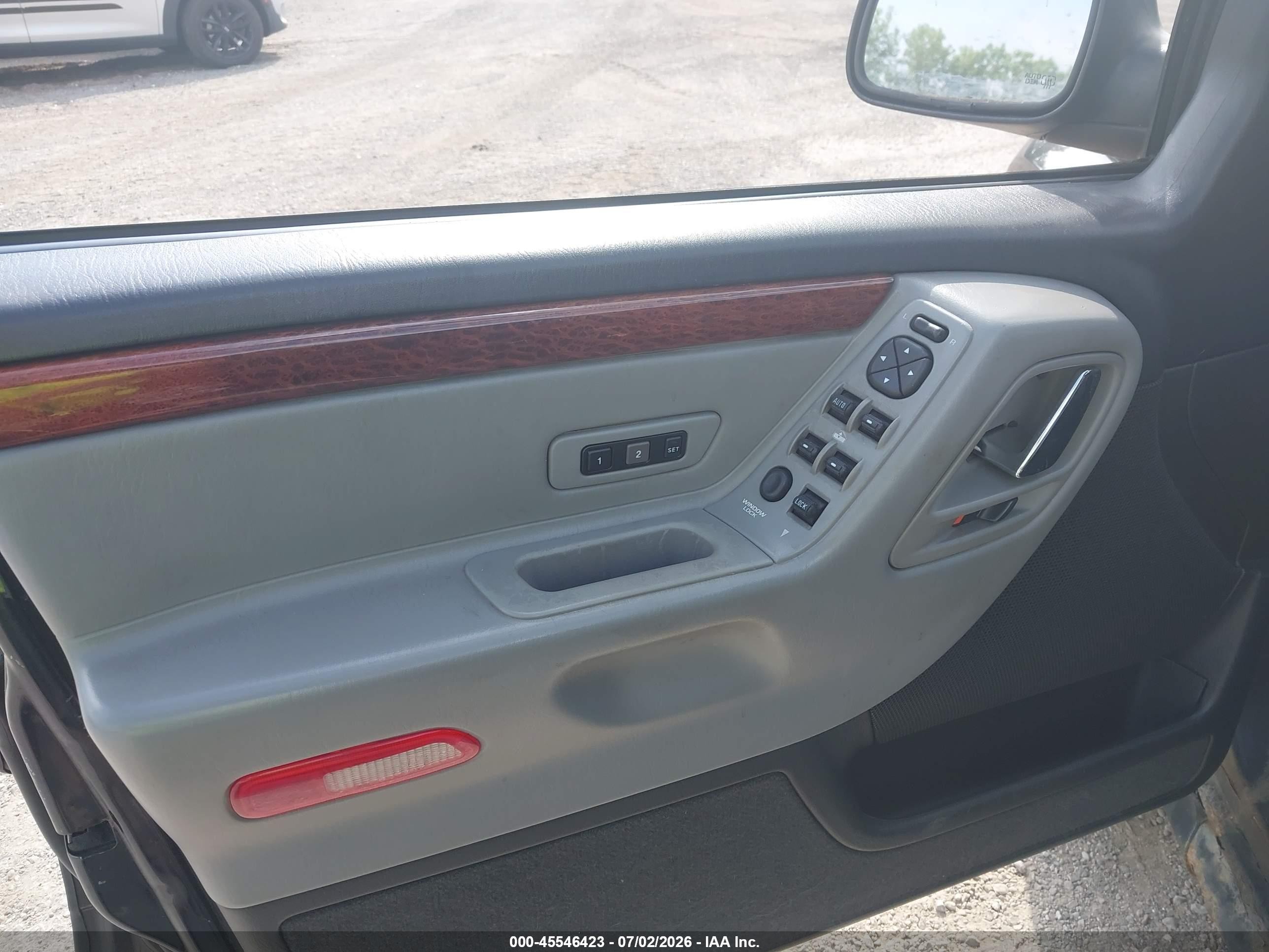 2003 Jeep Grand Cherokee Overland Черный vin: 1J8GW68JX3C577501