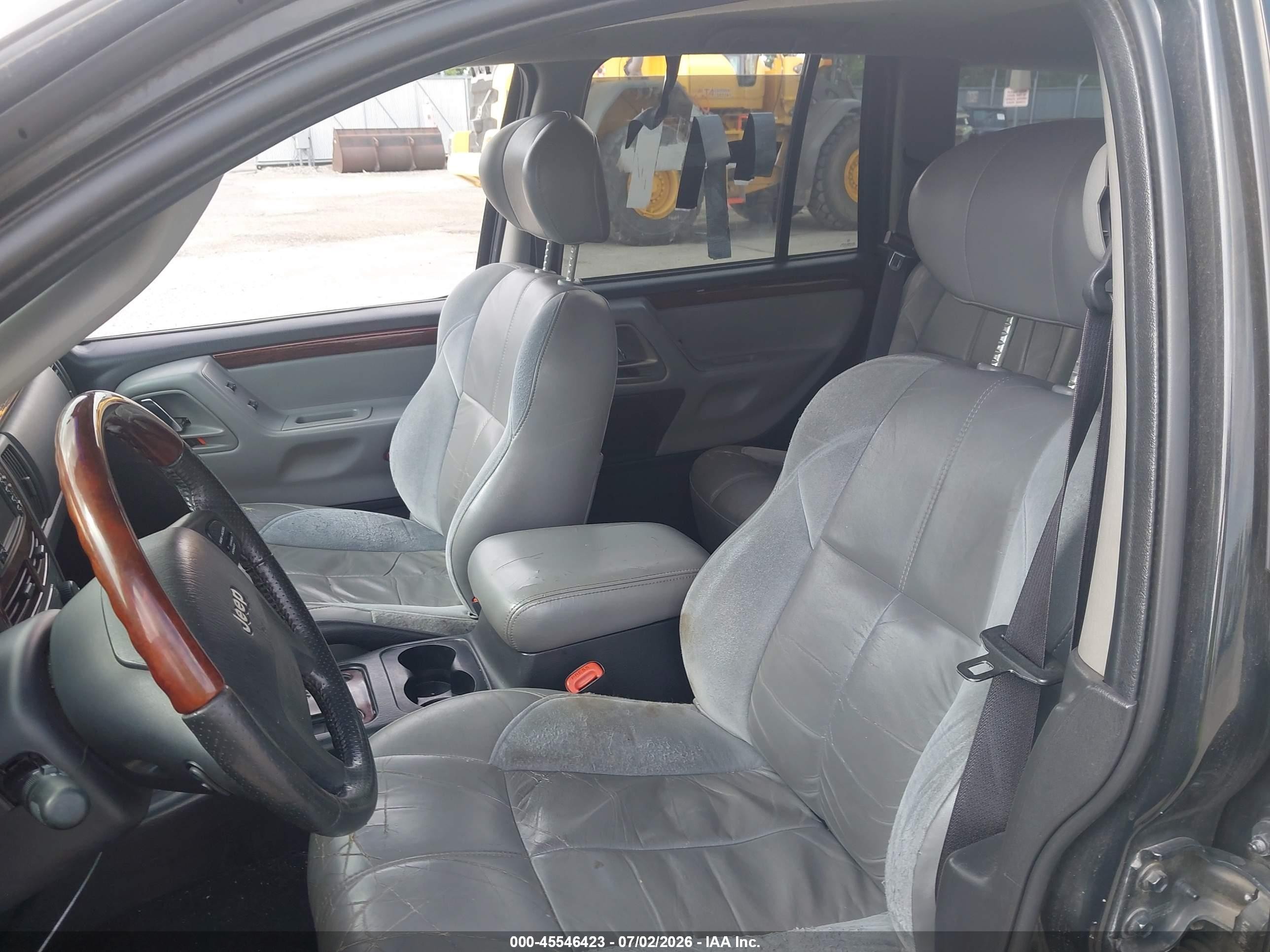 2003 Jeep Grand Cherokee Overland Черный vin: 1J8GW68JX3C577501