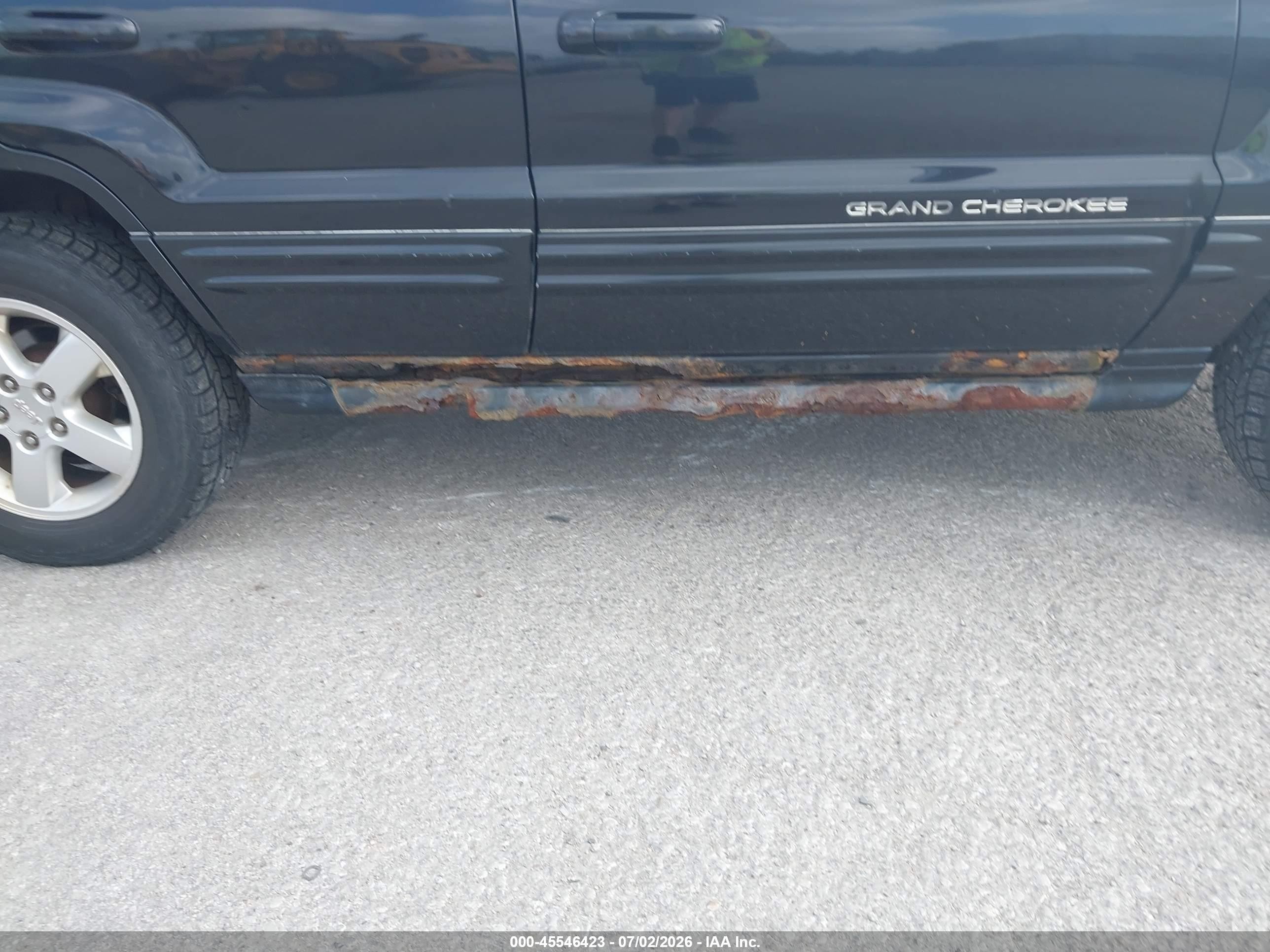2003 Jeep Grand Cherokee Overland Черный vin: 1J8GW68JX3C577501