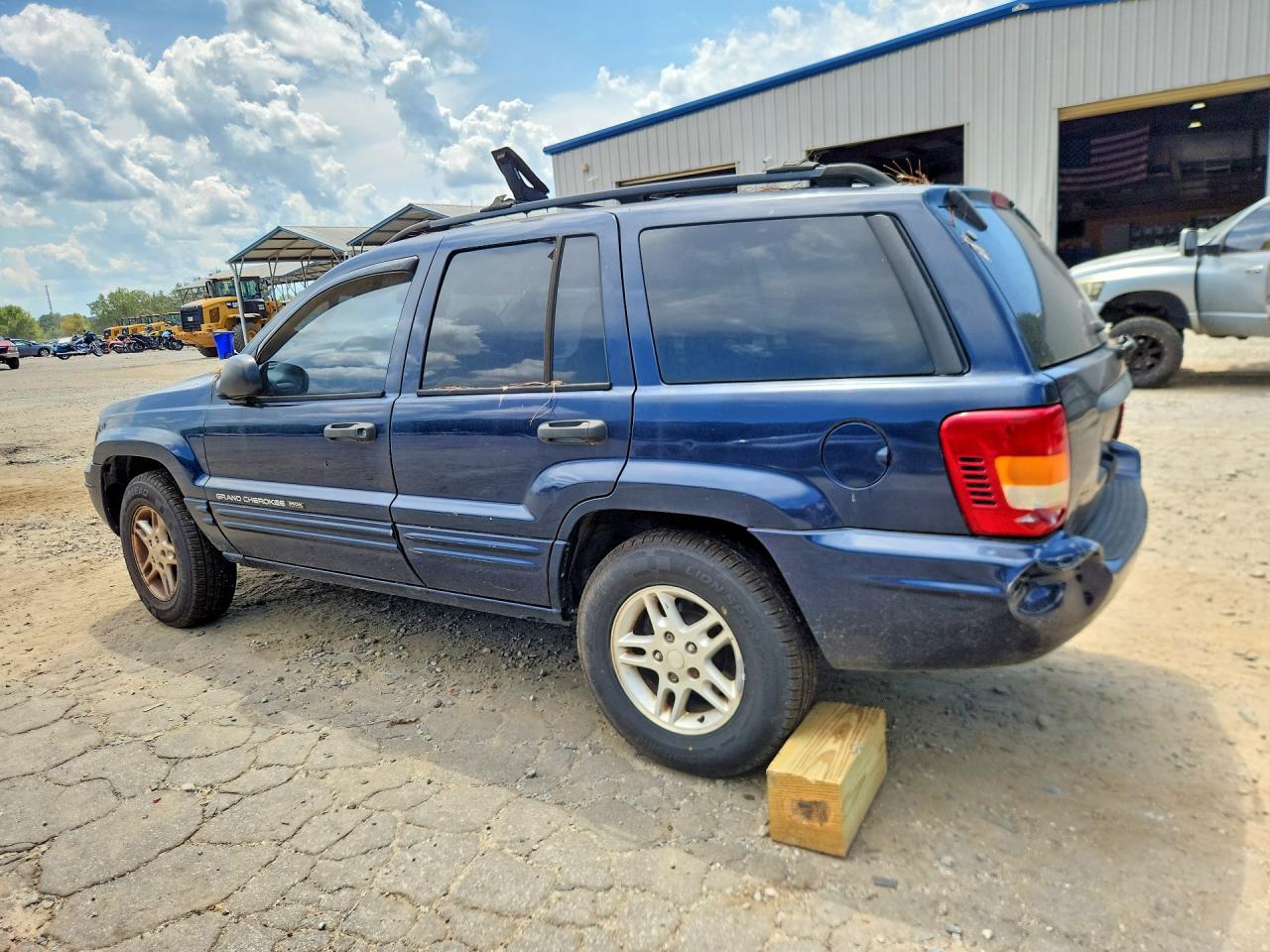 2004 Jeep Grand Cherokee Laredo Синий vin: 1J8GX48S94C381674