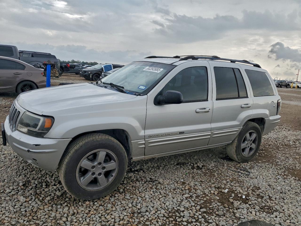 2003 Jeep Grand Cherokee Limited Silver vin: 1J8GX58J83C582929