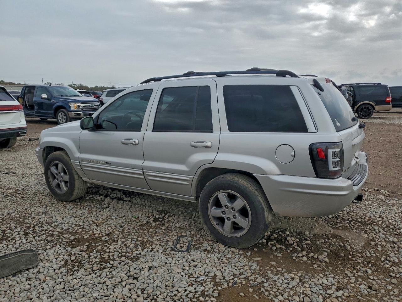 2003 Jeep Grand Cherokee Limited Silver vin: 1J8GX58J83C582929