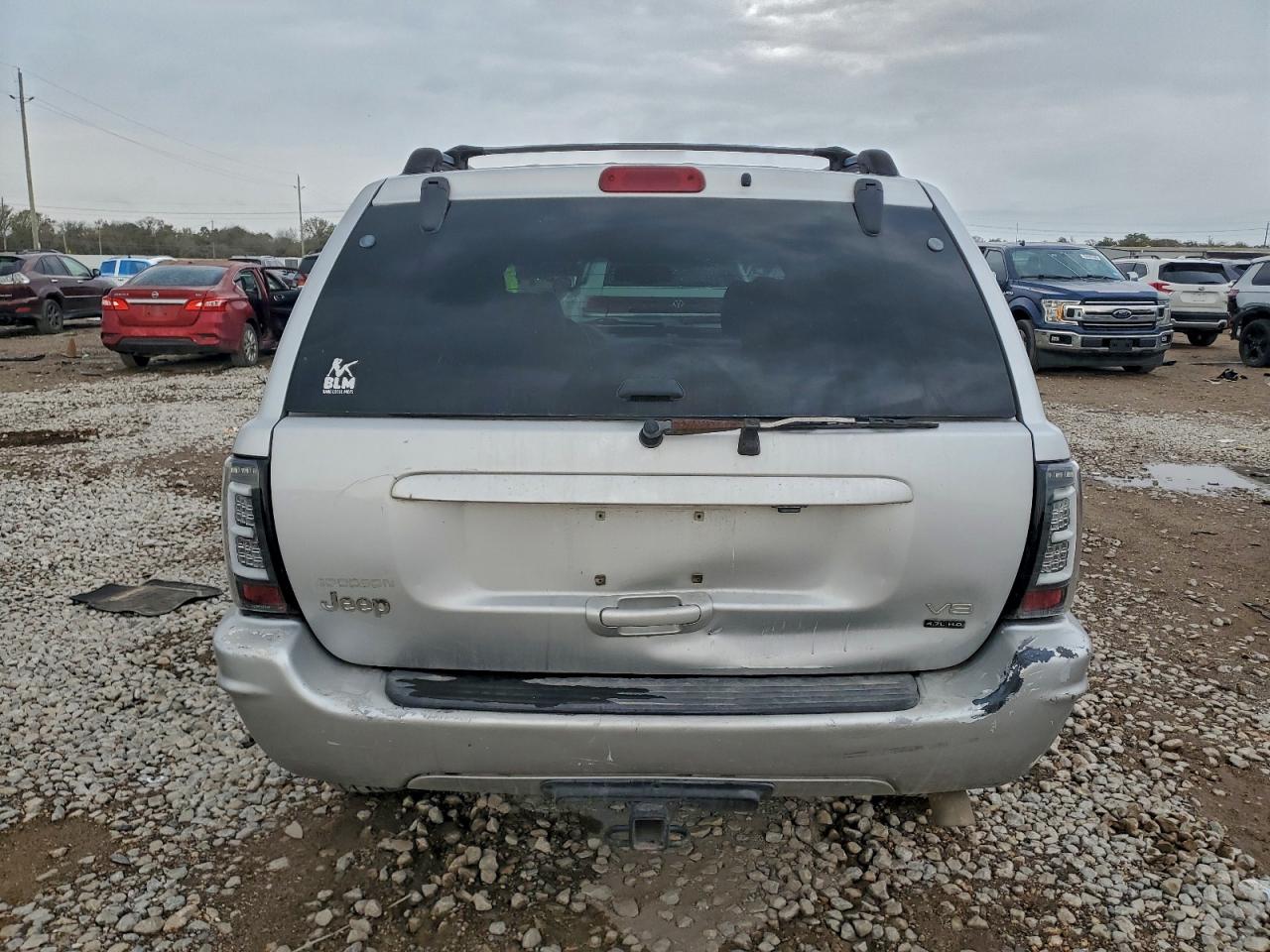 2003 Jeep Grand Cherokee Limited Silver vin: 1J8GX58J83C582929