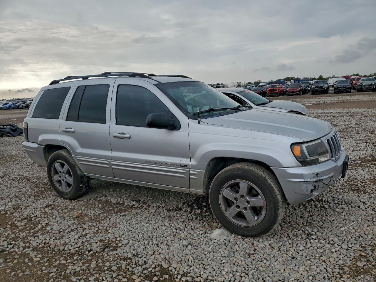 2003 Jeep Grand Cherokee Limited Silver vin: 1J8GX58J83C582929