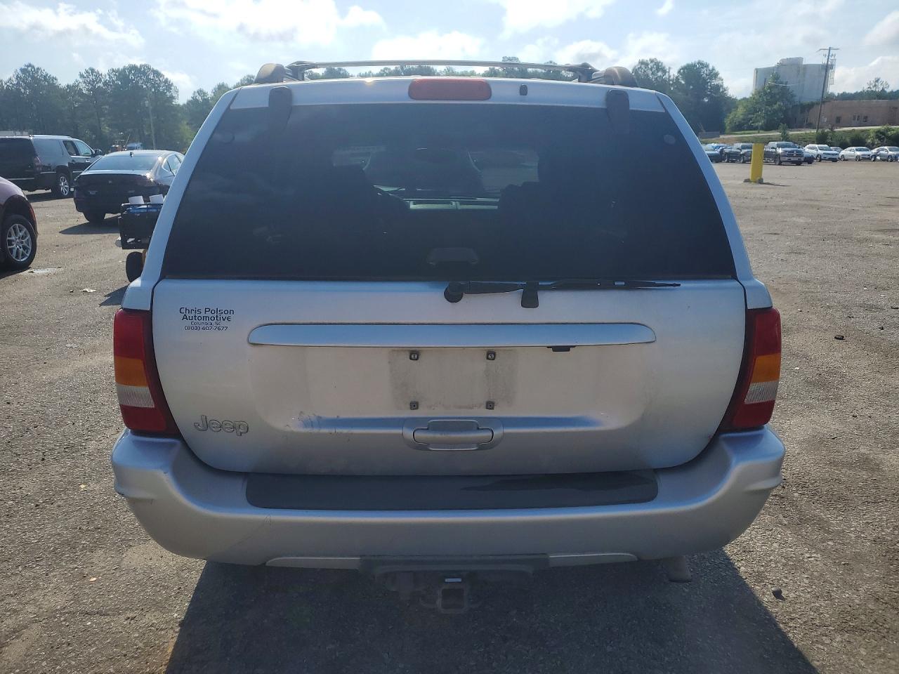 2004 Jeep Grand Cherokee Limited Серебряный vin: 1J8GX58S04C144089