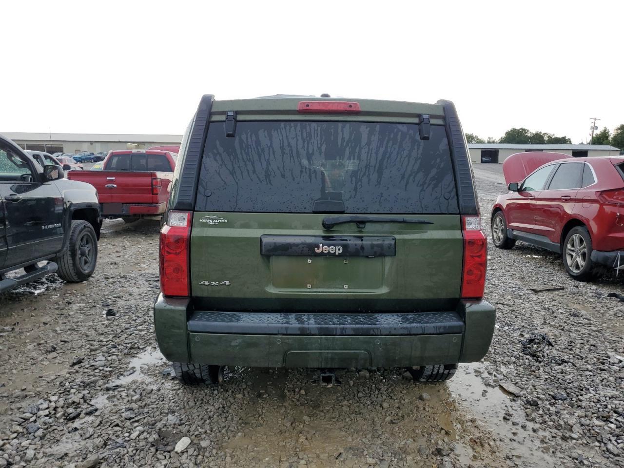 2007 Jeep Commander Green vin: 1J8HG48K07C621266