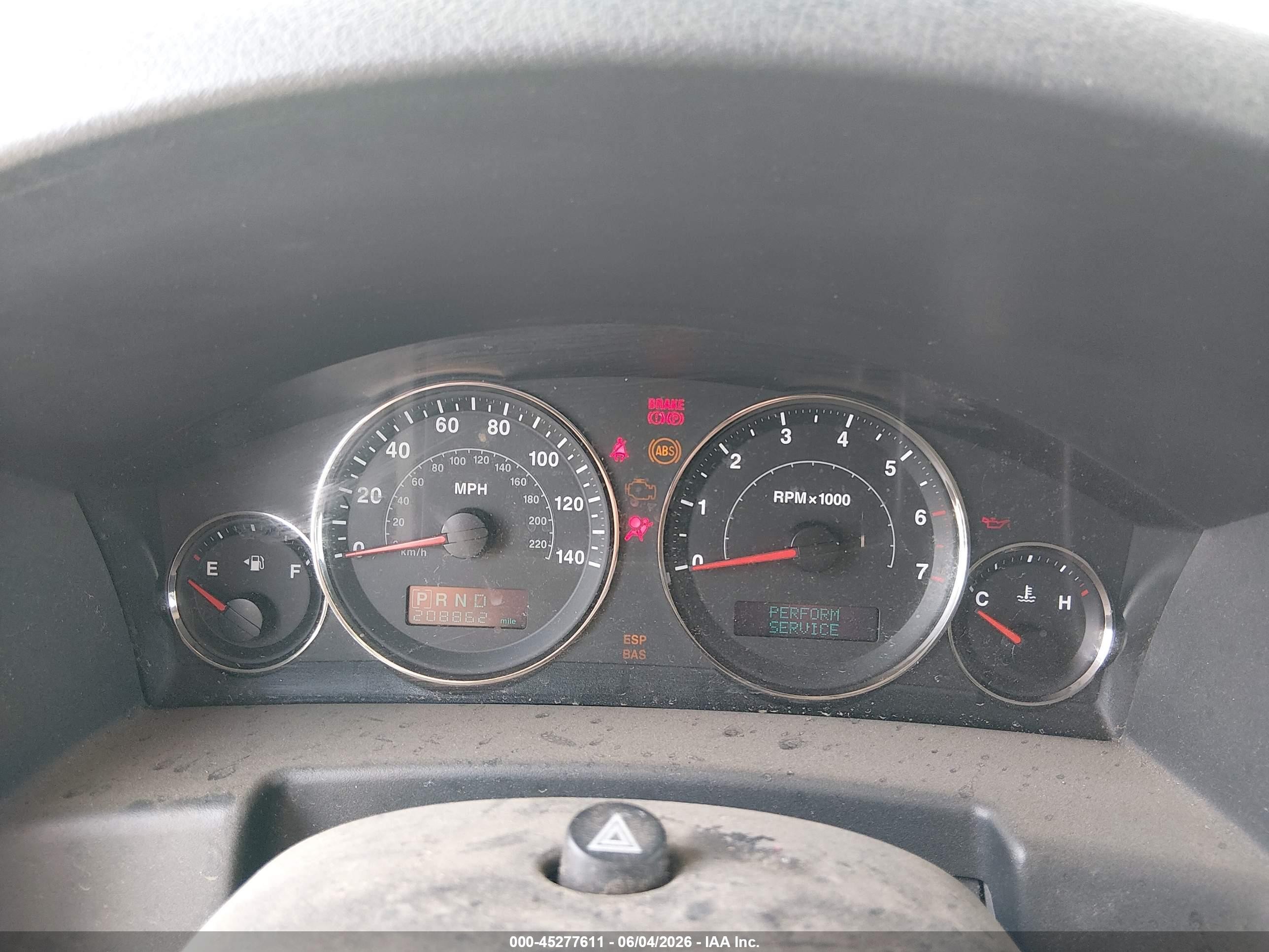 2006 Jeep Commander Gray vin: 1J8HG48K16C171108