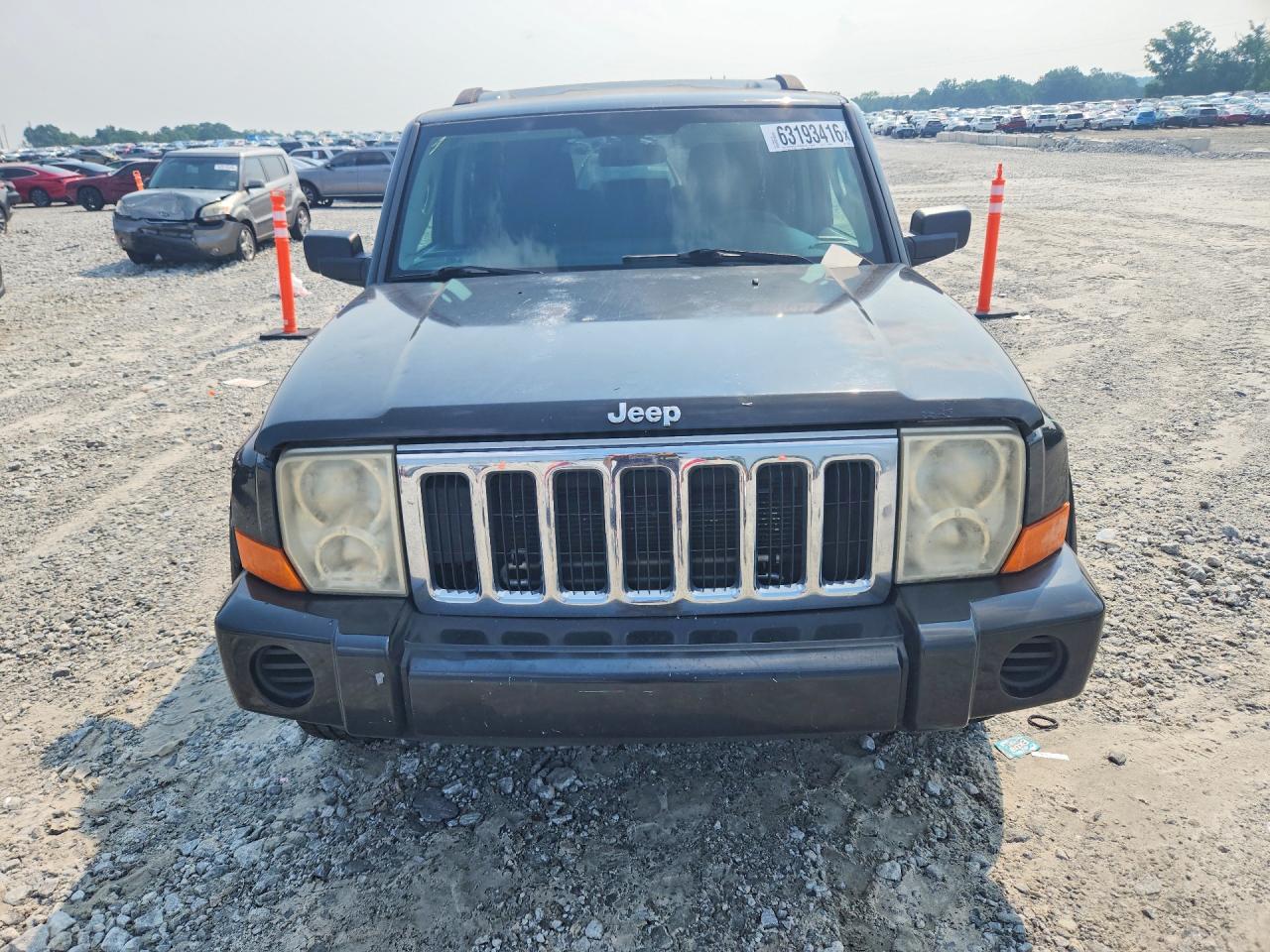 2008 Jeep Commander Sport Black vin: 1J8HG48K18C212811