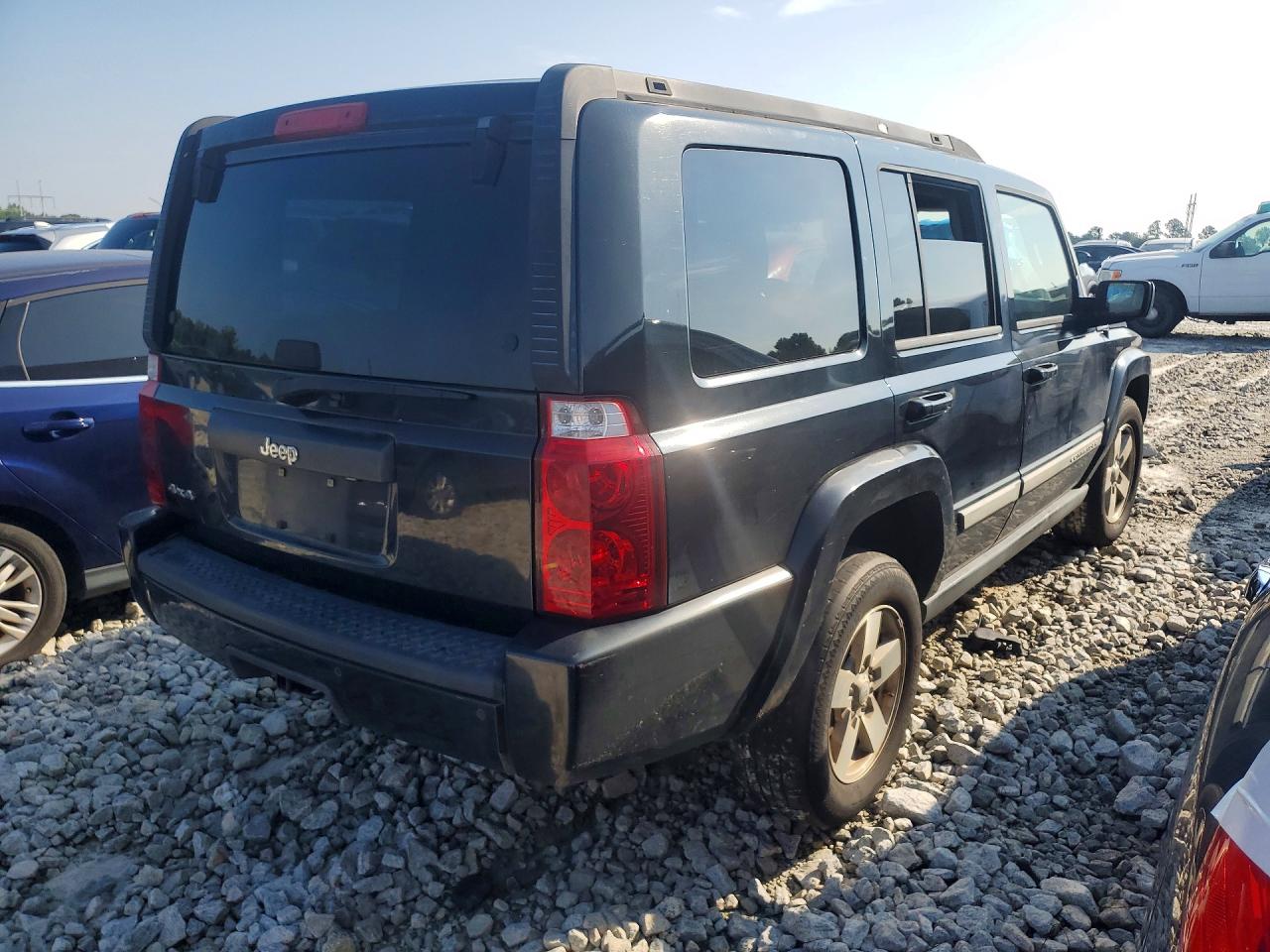 2008 Jeep Commander Sport Black vin: 1J8HG48K18C212811