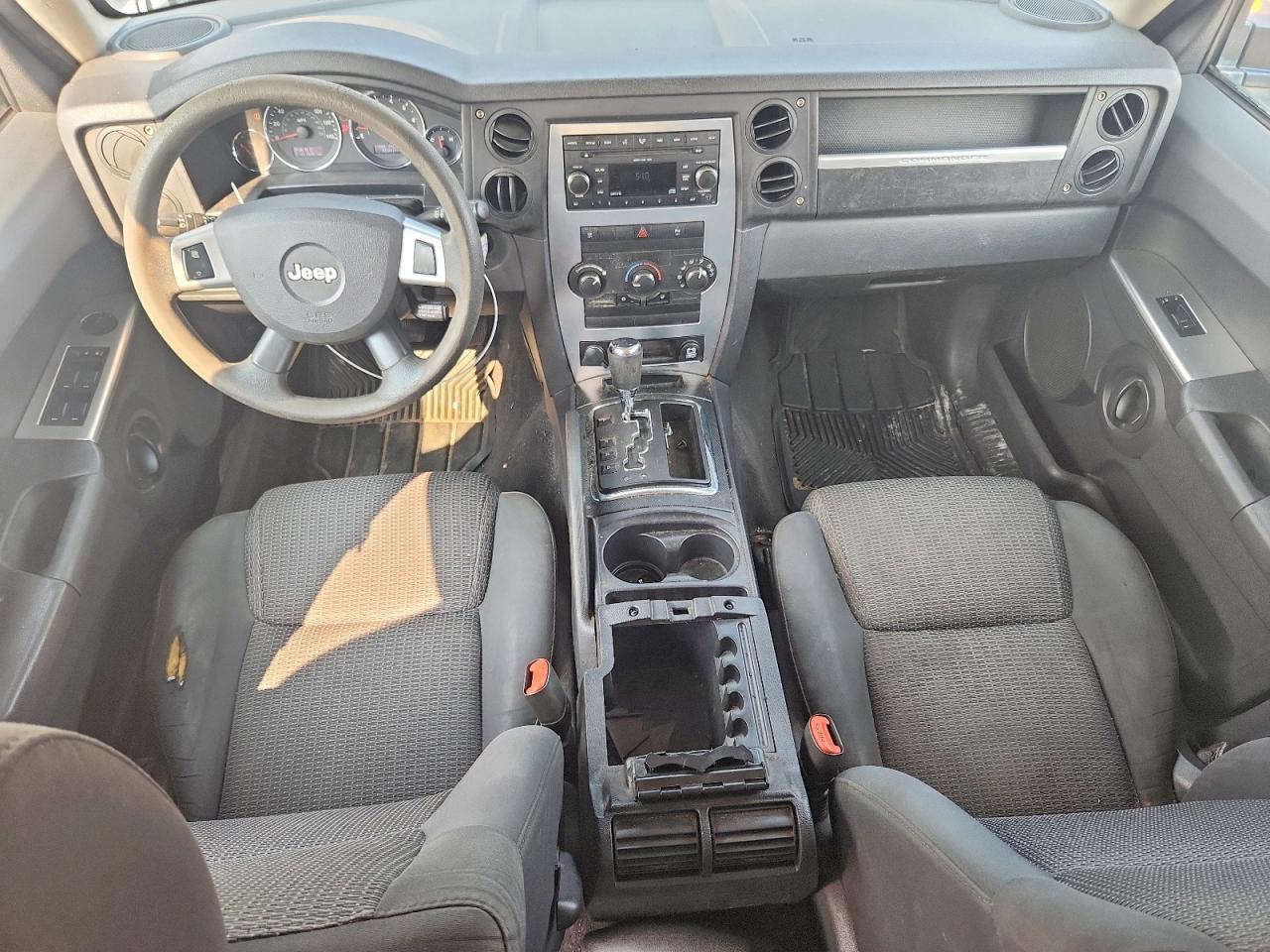 2008 Jeep Commander Sport Black vin: 1J8HG48K18C212811