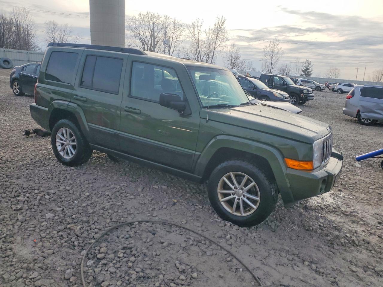 2009 Jeep Commander Sport Green vin: 1J8HG48K19C507800
