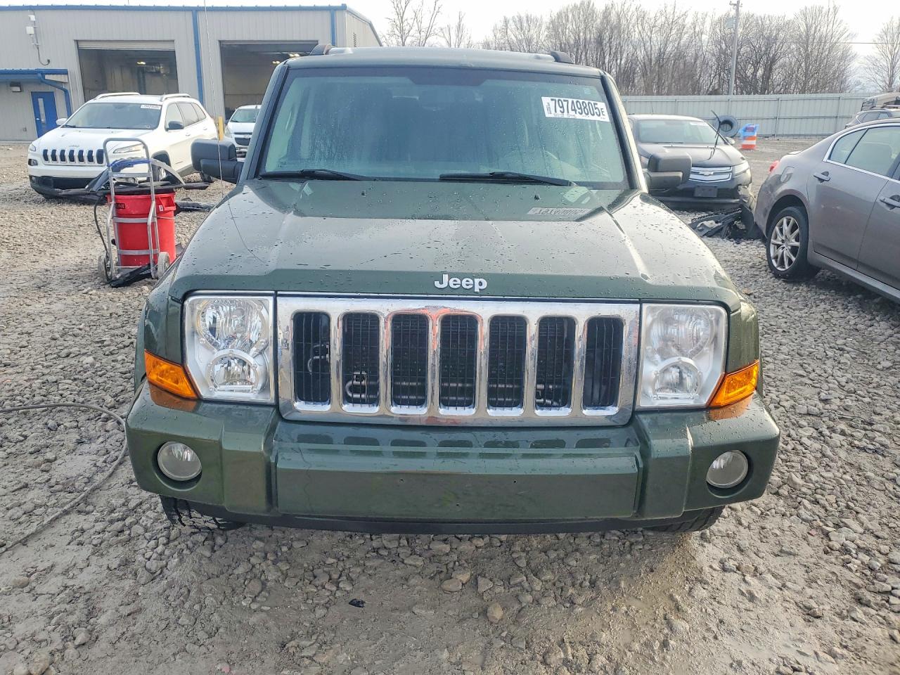 2009 Jeep Commander Sport Green vin: 1J8HG48K19C507800