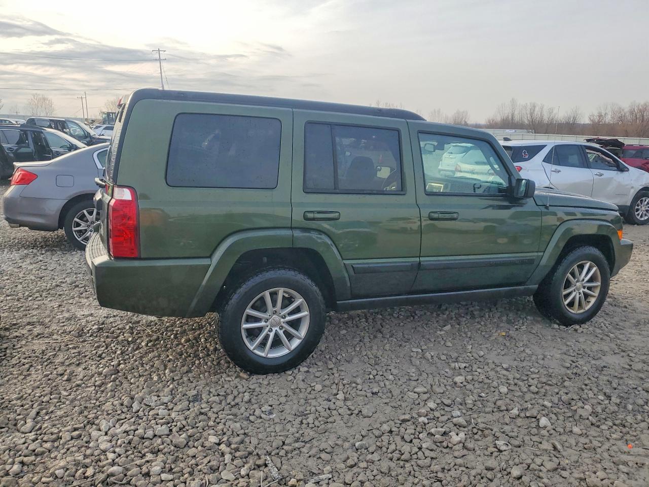 2009 Jeep Commander Sport Green vin: 1J8HG48K19C507800