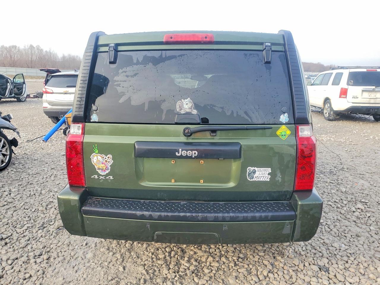 2009 Jeep Commander Sport Green vin: 1J8HG48K19C507800