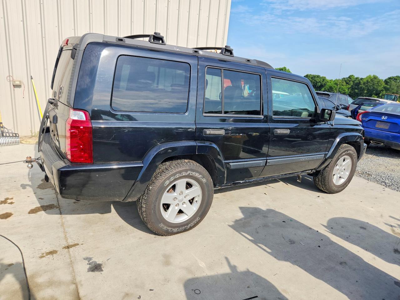 2006 Jeep Commander Black vin: 1J8HG48K46C288357