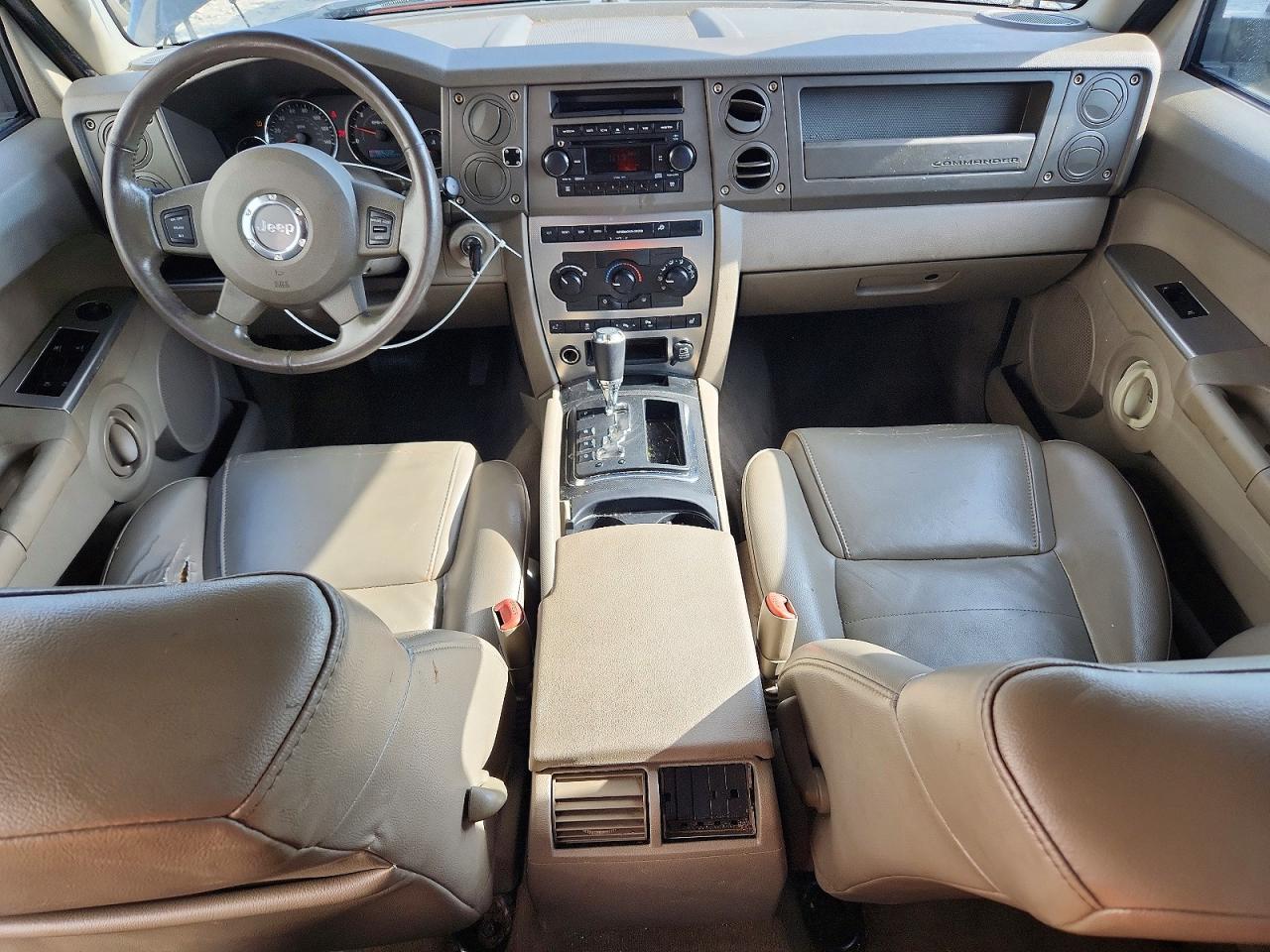 2006 Jeep Commander Black vin: 1J8HG48K46C288357