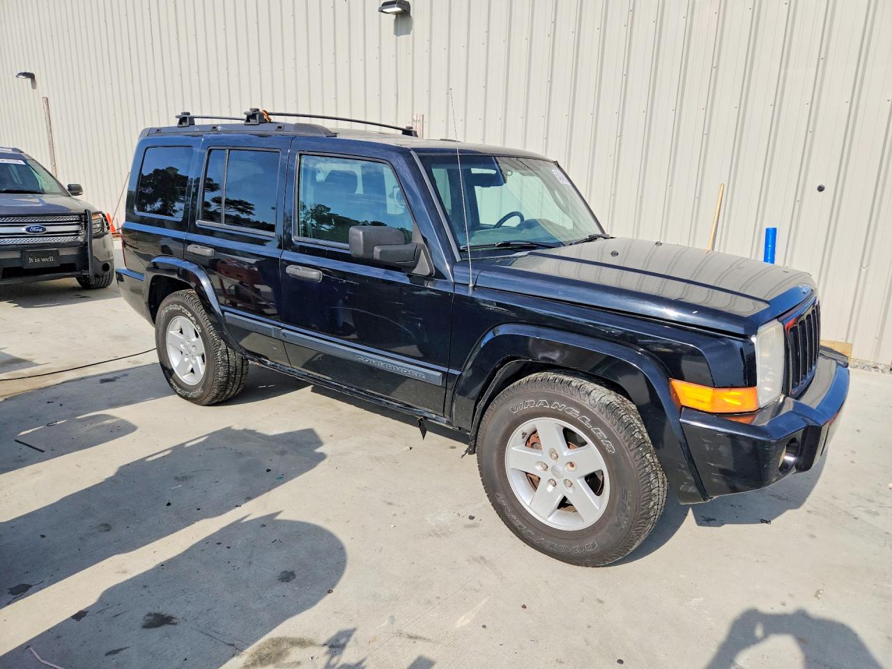 2006 Jeep Commander Black vin: 1J8HG48K46C288357