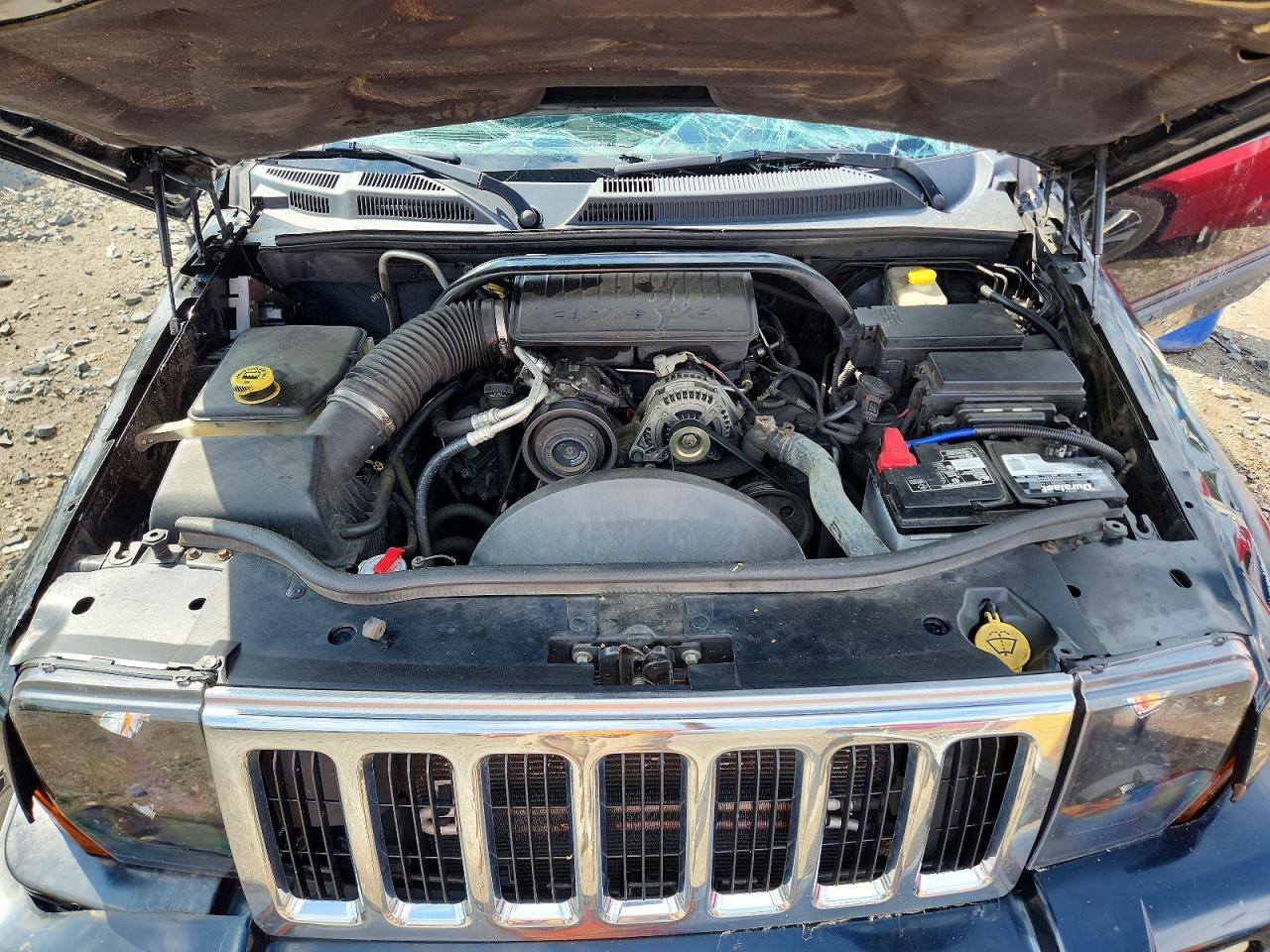 2008 Jeep Commander Sport Черный vin: 1J8HG48K48C114548