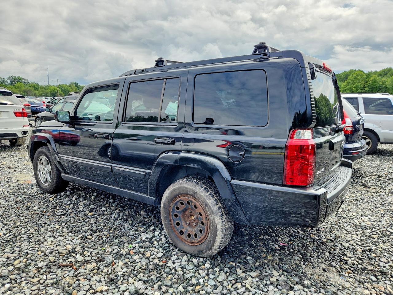 2008 Jeep Commander Sport Black vin: 1J8HG48K48C159201