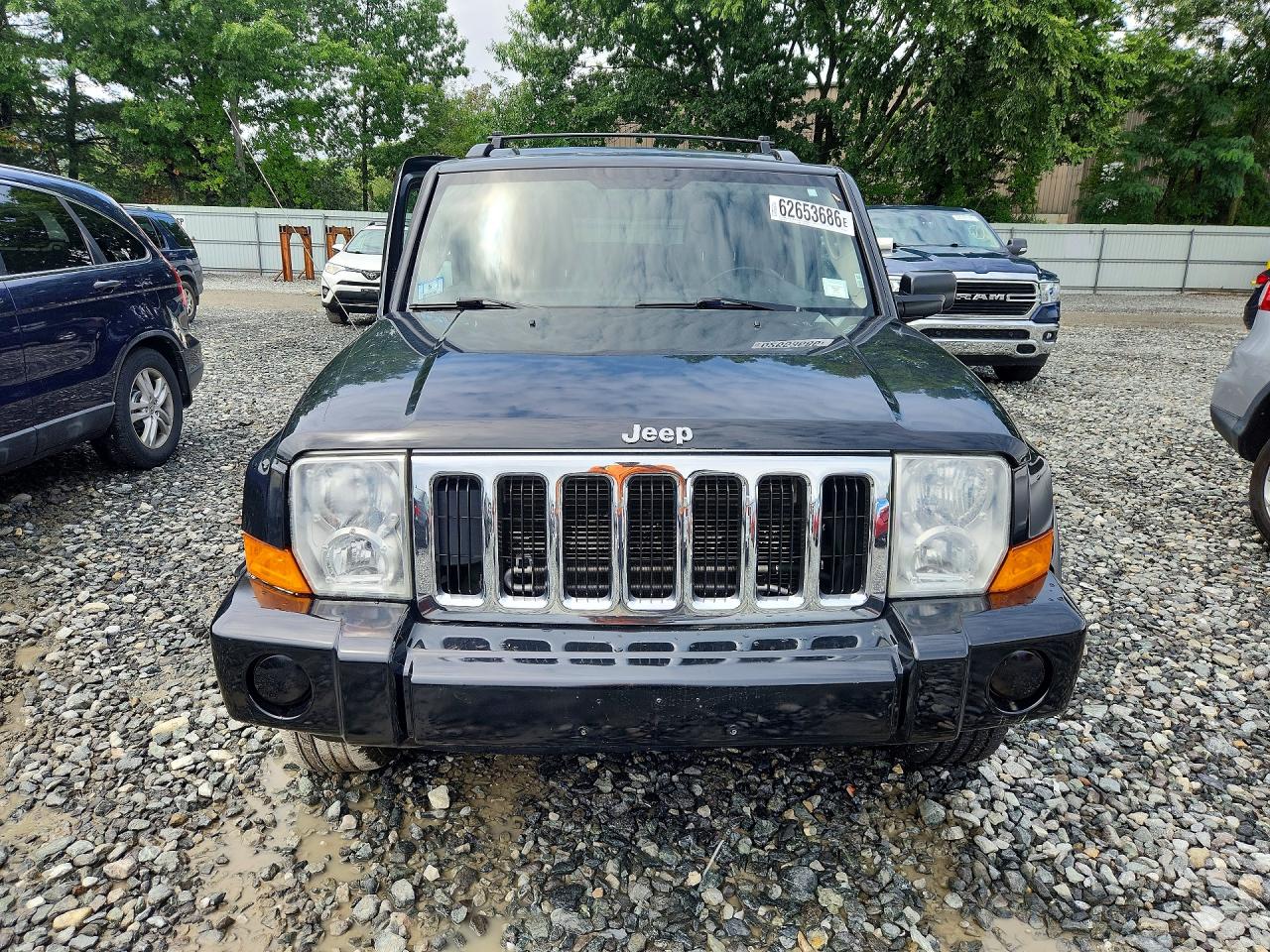 2008 Jeep Commander Sport Black vin: 1J8HG48K48C159201