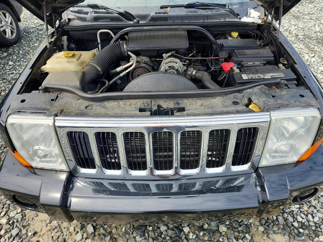 2008 Jeep Commander Sport Black vin: 1J8HG48K48C159201