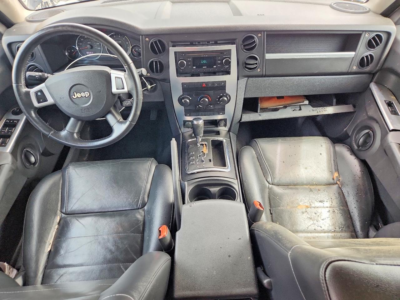 2008 Jeep Commander Sport Black vin: 1J8HG48K48C159201