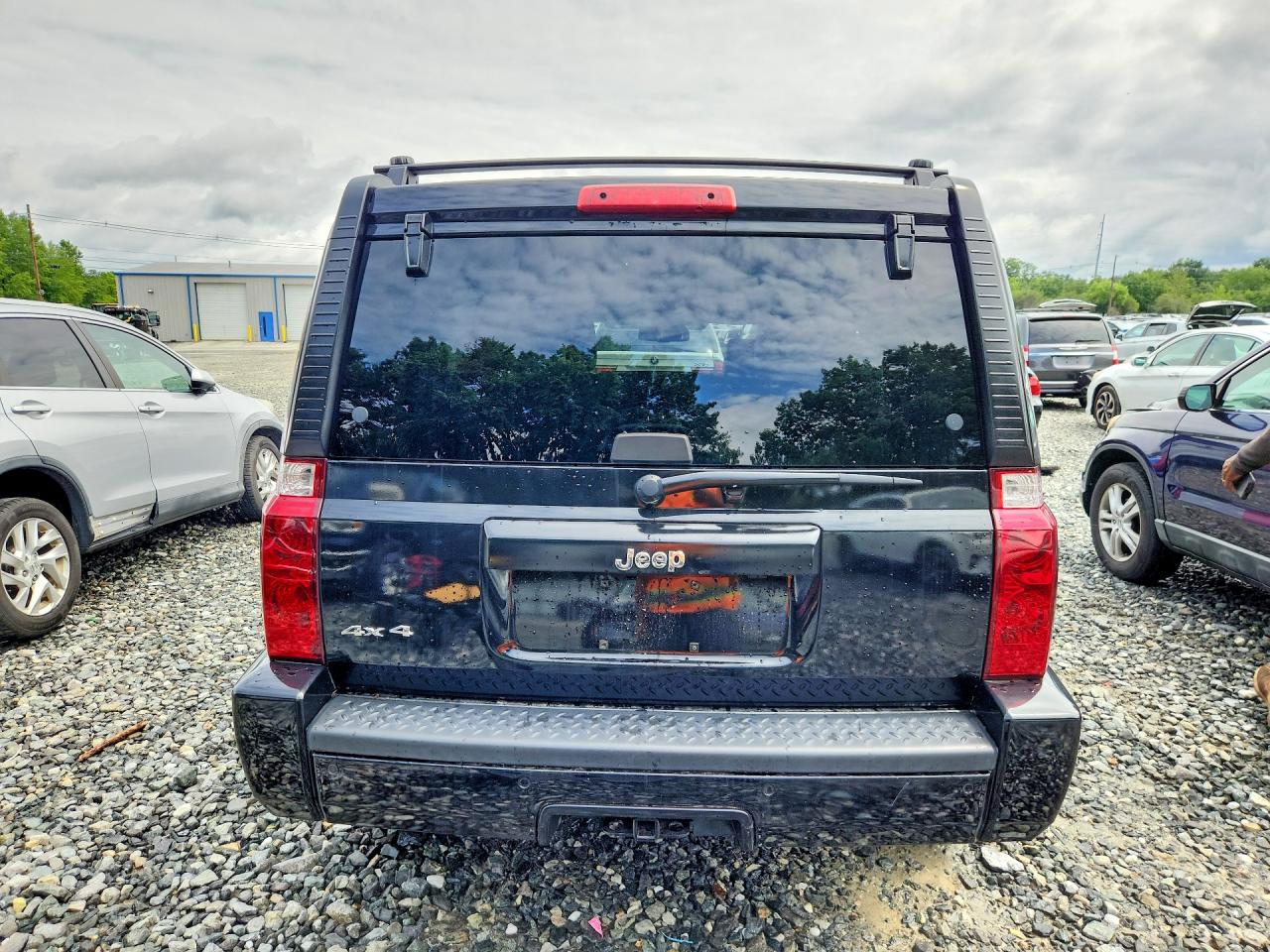 2008 Jeep Commander Sport Black vin: 1J8HG48K48C159201